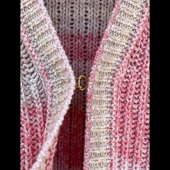 Tory burch 'Erin' Stripe Cardigan sz xs - Picture 9 of 14